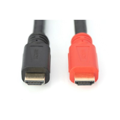 Кабель DIGITUS HDMI (M/M), 4K, High speed, активний, 15м, чорний (AK-330118-150-S) Кабель DIGITUS HDMI (M/M), 4K, High speed, активний, 15м, чорний (AK-330118-150-S)