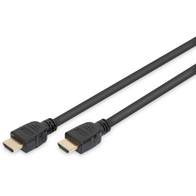 Кабель DIGITUS HDMI (M/M), 8K, Ultra High speed/Ethernet, 2м, чорний (AK-330124-020-S) Кабель DIGITUS HDMI (M/M), 8K, Ultra High speed/Ethernet, 2м, чорний (AK-330124-020-S)