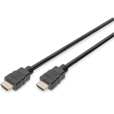 Кабель DIGITUS HDMI (M/M), High speed/Ethernet, 2м, чорний (AK-330107-020-S) Кабель DIGITUS HDMI (M/M), High speed/Ethernet, 2м, чорний (AK-330107-020-S)