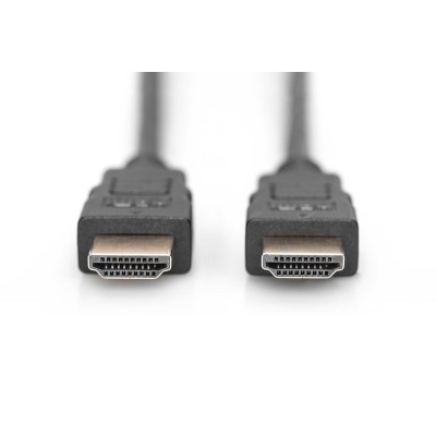 Кабель DIGITUS HDMI (M/M), High speed/Ethernet, 2м, чорний (AK-330107-020-S) Кабель DIGITUS HDMI (M/M), High speed/Ethernet, 2м, чорний (AK-330107-020-S)