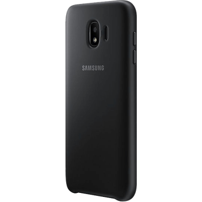 Чехол-накладка Samsung J4 2018 Dual Layer Cover Black (EF-PJ400CBEGRU)