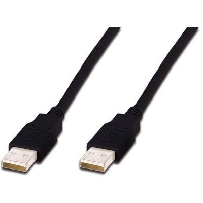 Кабель DIGITUS USB-A (M/M) заряджання/синхронізації, 1.8м, чорний (AK-300100-018-S) Кабель DIGITUS USB-A (M/M) заряджання/синхронізації, 1.8м, чорний (AK-300100-018-S)