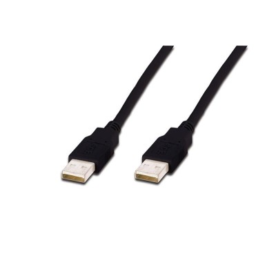 Кабель DIGITUS USB-A (M/M) заряджання/синхронізації, 1м, чорний (AK-300100-010-S) Кабель DIGITUS USB-A (M/M) заряджання/синхронізації, 1м, чорний (AK-300100-010-S)