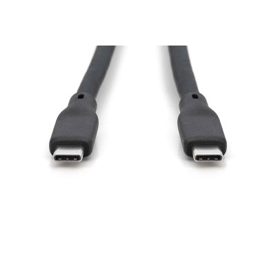 Кабель DIGITUS USB-C заряджання/синхронізації, USB 4.0 Gen 3, 40G, 240W, 8K, силіконовий, 1м, чорний (AK-300344-010-S) Кабель DIGITUS USB-C заряджання/синхронізації, USB 4.0 Gen 3, 40G, 240W, 8K, силіконовий, 1м, чорний (AK-300344-010-S)
