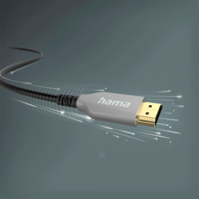 Кабель Hama HDMI (AM/AM), 10м, 4K, active, чорний (00205274) Кабель Hama HDMI (AM/AM), 10м, 4K, active, чорний (00205274)