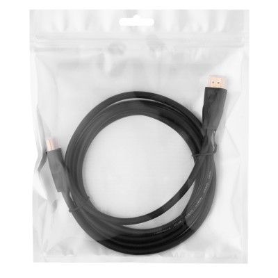 Кабель HDMI (M/M) 2Е 2м, 2.0, Slim High Speed Aluminum, чорний (2EW-1082-2M) Кабель HDMI (M/M) 2Е 2м, 2.0, Slim High Speed Aluminum, чорний (2EW-1082-2M)