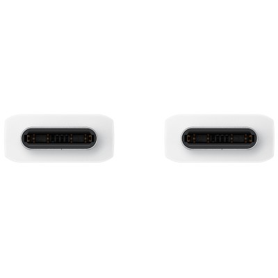 Кабель Samsung USB Type-C ↔ USB Type-C 1.8m 5A EP-DX510JWRGRU White Кабель Samsung USB Type-C ↔ USB Type-C 1.8m 5A EP-DX510JWRGRU White