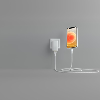 Кабель USB-A > Lightning заряджання/синхронізації Belkin 1м, плетений, силіконовий, з ремінцем на магніті, білий (CAA010BT1MWH) Кабель USB-A > Lightning заряджання/синхронізації Belkin 1м, плетений, силіконовий, з ремінцем на магніті, білий (CAA010BT1MWH)