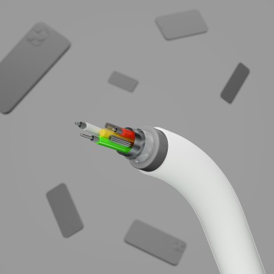 Кабель USB-A > Lightning заряджання/синхронізації Belkin 1м, силіконовий з кліпсою, білий (CAA008BT1MWH) Кабель USB-A > Lightning заряджання/синхронізації Belkin 1м, силіконовий з кліпсою, білий (CAA008BT1MWH)