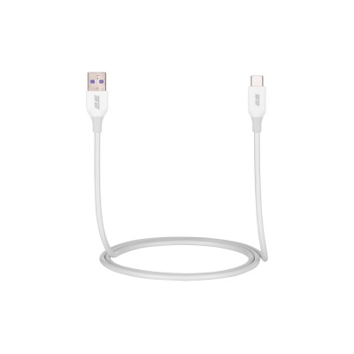 Кабель USB-A > USB-C заряджання/синхронізації 2E 1м, Type-C, Glow, білий (2E-CCAC-WH) Кабель USB-A > USB-C заряджання/синхронізації 2E 1м, Type-C, Glow, білий (2E-CCAC-WH)