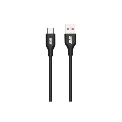 Кабель USB-A > USB-C заряджання/синхронізації 2E 1м, Type-C, Glow, чорний (2E-CCAC-BL) Кабель USB-A > USB-C заряджання/синхронізації 2E 1м, Type-C, Glow, чорний (2E-CCAC-BL)