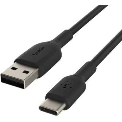 Кабель USB-A > USB-C заряджання/синхронізації Belkin 2м, 15Вт, Type-C, PVC, чорний (CAB001BT2MBK) Кабель USB-A > USB-C заряджання/синхронізації Belkin 2м, 15Вт, Type-C, PVC, чорний (CAB001BT2MBK)