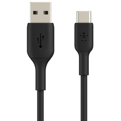 Кабель USB-A > USB-C заряджання/синхронізації Belkin 2м, 15Вт, Type-C, PVC, чорний (CAB001BT2MBK) Кабель USB-A > USB-C заряджання/синхронізації Belkin 2м, 15Вт, Type-C, PVC, чорний (CAB001BT2MBK)
