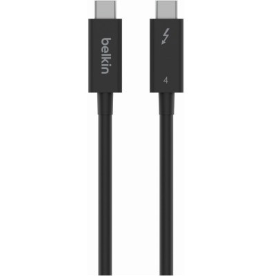 Кабель USB-C > USB-C заряджання/синхронізації Belkin 2м, 100Вт, Type-C Thunderbolt, 40Гбс, чорний (INZ002BT2MBK) Кабель USB-C > USB-C заряджання/синхронізації Belkin 2м, 100Вт, Type-C Thunderbolt, 40Гбс, чорний (INZ002BT2MBK)