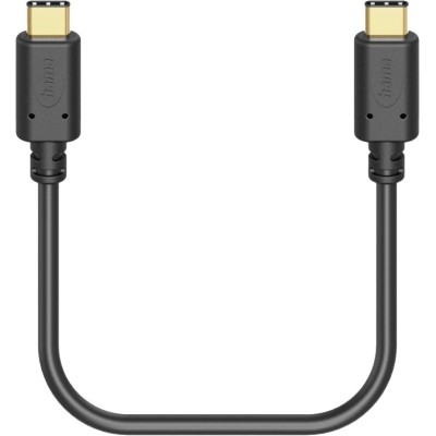 Кабель USB-С > USB-C заряджання/синхронізації Hama 1,5м, чорний (00086409) Кабель USB-С > USB-C заряджання/синхронізації Hama 1,5м, чорний (00086409)