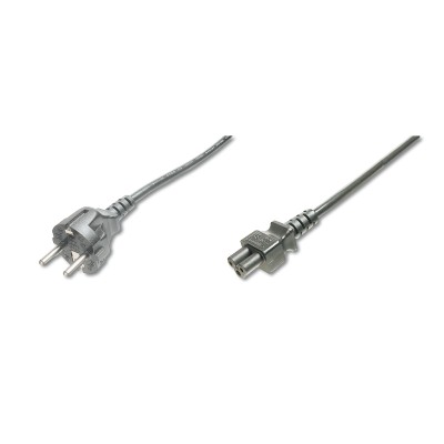 Кабель живлення DIGITUS Schuko > C5, 1.8м, чорний (AK-440103-018-S) Кабель живлення DIGITUS Schuko > C5, 1.8м, чорний (AK-440103-018-S)