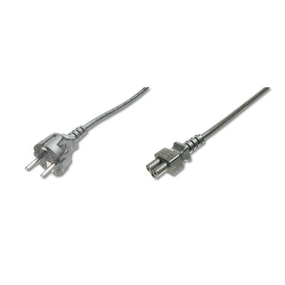 Кабель живлення DIGITUS Schuko CEE 7/7 (Typ-F) - C5 M/F, 1.2м, чорний (AK-440115-012-S) Кабель живлення DIGITUS Schuko CEE 7/7 (Typ-F) - C5 M/F, 1.2м, чорний (AK-440115-012-S)