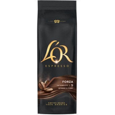 Кава L`OR зерна Espresso Forza, 500г, 100% арабіка Кава L`OR зерна Espresso Forza, 500г, 100% арабіка