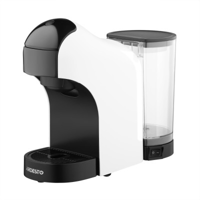 Кавоварка Ardesto капсульна, 0.8л, капсули Nespresso, Nescafe Dolce Gusto, мелена кава, сенсорне керування, білий (YCM-CNDE) Кавоварка Ardesto капсульна, 0.8л, капсули Nespresso, Nescafe Dolce Gusto, мелена кава, сенсорне керування, білий (YCM-CNDE)