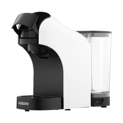 Кавоварка Ardesto капсульна, 0.8л, капсули Nespresso, Nescafe Dolce Gusto, мелена кава, сенсорне керування, білий (YCM-CNDE) Кавоварка Ardesto капсульна, 0.8л, капсули Nespresso, Nescafe Dolce Gusto, мелена кава, сенсорне керування, білий (YCM-CNDE)