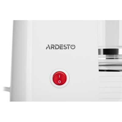 Кавоварка Ardesto крапельна White stripes 1.5л, мелена, біло-сірий (FCM-D17WG) Кавоварка Ardesto крапельна White stripes 1.5л, мелена, біло-сірий (FCM-D17WG)