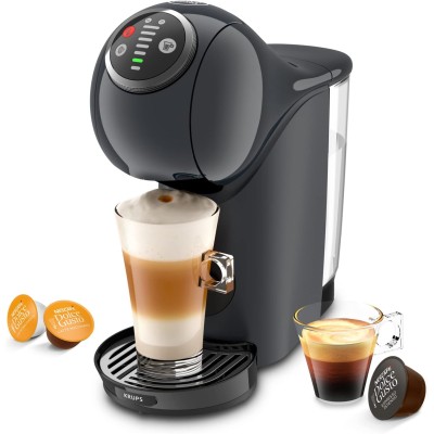 Кавоварка Krups капсульна Dolce Gusto Genio S Plus 0.8л, капсули, сенcорне керування, темно-сірий (KP340B10) Кавоварка Krups капсульна Dolce Gusto Genio S Plus 0.8л, капсули, сенcорне керування, темно-сірий (KP340B10)