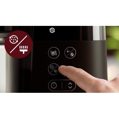 Кавоварка Philips крапельна All-in-1 Brew 1.25л, зерно + мелена, дисплей, підігрів кавника, кавомолка, чорний (HD7900/50) Кавоварка Philips крапельна All-in-1 Brew 1.25л, зерно + мелена, дисплей, підігрів кавника, кавомолка, чорний (HD7900/50)