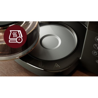 Кавоварка Philips крапельна All-in-1 Brew 1.25л, зерно + мелена, дисплей, підігрів кавника, кавомолка, чорний (HD7900/50) Кавоварка Philips крапельна All-in-1 Brew 1.25л, зерно + мелена, дисплей, підігрів кавника, кавомолка, чорний (HD7900/50)