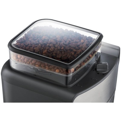 Кавоварка Russell Hobbs крапельна Grind and Brew 1л, мелена, LED-дисплей, сріблясто-чорний (25620-56) Кавоварка Russell Hobbs крапельна Grind and Brew 1л, мелена, LED-дисплей, сріблясто-чорний (25620-56)