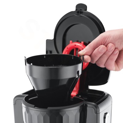 Кавоварка Russell Hobbs крапельна Honeycomb 1.25л, мелена, чорний (27011-56)