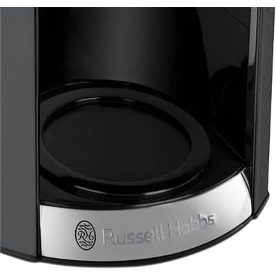 Кавоварка Russell Hobbs крапельна Matte Black, 1.8л, мелена, LED-дисплей, чорний (26160-56) Кавоварка Russell Hobbs крапельна Matte Black, 1.8л, мелена, LED-дисплей, чорний (26160-56)