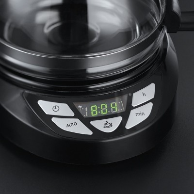 Кавоварка Russell Hobbs крапельна Textures Plus 1.25л, мелена, чорний (22620-56) Кавоварка Russell Hobbs крапельна Textures Plus 1.25л, мелена, чорний (22620-56)