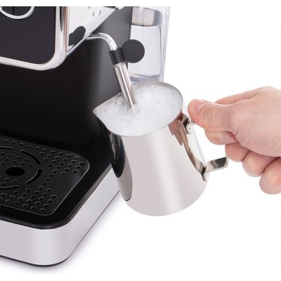 Кавоварка Russell Hobbs ріжкова Distinctions 1.1л, мелена + чалди, чорно-сріблястий (26450-56)