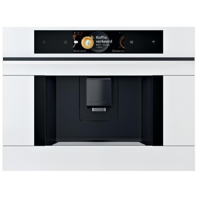Кавомашина Bosch вбудована, 2.4л, зерно+мелена, автомат.капуч, LED-дисплей, білий (CTL7181W0) Кавомашина Bosch вбудована, 2.4л, зерно+мелена, автомат.капуч, LED-дисплей, білий (CTL7181W0)