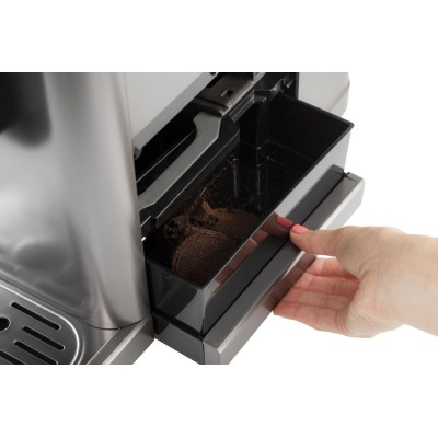 Кавомашина Gorenje, 1,5л, зерно, автомат.капучинатор, дисплей, авторецептів - 7, сенcор.керування, антрацит (GFACM20S) Кавомашина Gorenje, 1,5л, зерно, автомат.капучинатор, дисплей, авторецептів - 7, сенcор.керування, антрацит (GFACM20S)