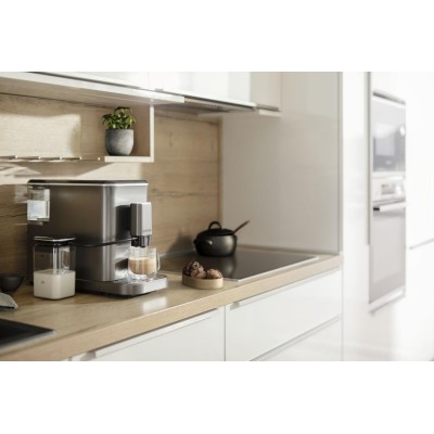 Кавомашина Gorenje, 1,5л, зерно, автомат.капучинатор, дисплей, авторецептів - 7, сенcор.керування, антрацит (GFACM20S) Кавомашина Gorenje, 1,5л, зерно, автомат.капучинатор, дисплей, авторецептів - 7, сенcор.керування, антрацит (GFACM20S)