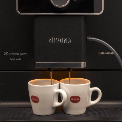 Кавомашина NIVONA CafeRomatica 2.2л, зерно + мелена, автомат.капучинатор, авторецептів - 9, чорний (NICR960) Кавомашина NIVONA CafeRomatica 2.2л, зерно + мелена, автомат.капучинатор, авторецептів - 9, чорний (NICR960)