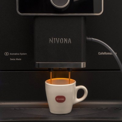 Кавомашина NIVONA CafeRomatica 2.2л, зерно + мелена, автомат.капучинатор, авторецептів - 9, чорний (NICR960) Кавомашина NIVONA CafeRomatica 2.2л, зерно + мелена, автомат.капучинатор, авторецептів - 9, чорний (NICR960)