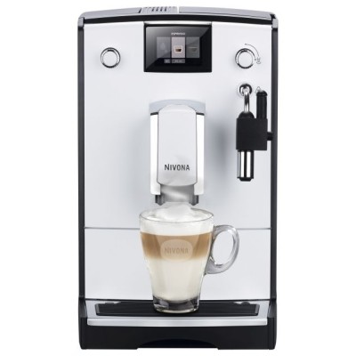 Кавомашина Nivona CafeRomatica 2.2л, зерно + мелена, ручний капучинатор, авторецептів - 5, сіро - чорний (NICR560)