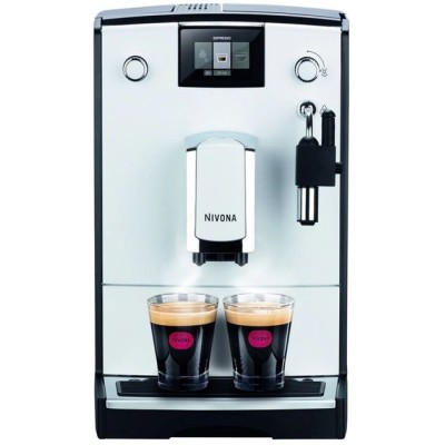 Кавомашина Nivona CafeRomatica 2.2л, зерно + мелена, ручний капучинатор, авторецептів - 5, сіро - чорний (NICR560)
