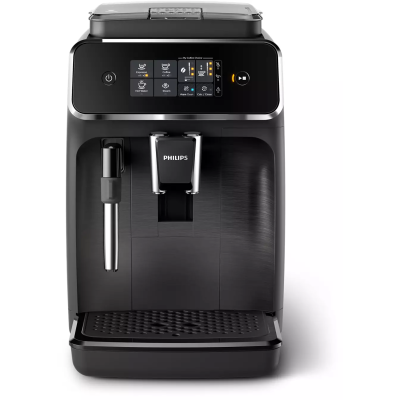 Кавомашина Philips Series 2200 1.8л, зерно, ручний капучинатор, авторецептів - 1, чорний (EP2220/10) Кавомашина Philips Series 2200 1.8л, зерно, ручний капучинатор, авторецептів - 1, чорний (EP2220/10)