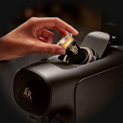 Кавомашина Philips капсульна L'OR Barista Sublime, 0.8л, капсули, чорний (LM9012/60) Кавомашина Philips капсульна L'OR Barista Sublime, 0.8л, капсули, чорний (LM9012/60)