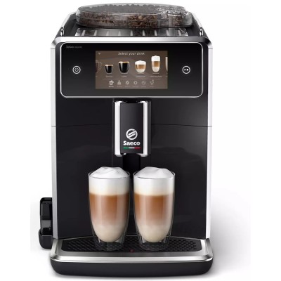 Кавомашина Saeco Xelsis Deluxe 1.7л, зерно + мелена, автомат.капучинатор, авторецептів - 22, чорний (SM8780/00) Кавомашина Saeco Xelsis Deluxe 1.7л, зерно + мелена, автомат.капучинатор, авторецептів - 22, чорний (SM8780/00)