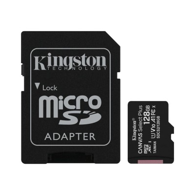 Карта пам'яті Kingston microSD 128GB C10 UHS-I R100MB/s + SD (SDCS2/128GB) Карта пам'яті Kingston microSD 128GB C10 UHS-I R100MB/s + SD (SDCS2/128GB)