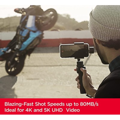 Карта пам'яті SanDisk microSD 128GB C10 UHS-I U3 R190/W90MB/s Extreme V30 + SD (SDSQXAA-128G-GN6MA) Карта пам'яті SanDisk microSD 128GB C10 UHS-I U3 R190/W90MB/s Extreme V30 + SD (SDSQXAA-128G-GN6MA)