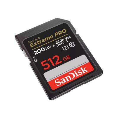 Карта пам'яті SanDisk SD 512GB C10 UHS-I U3 R200/W140MB/s Extreme Pro V30 (SDSDXXD-512G-GN4IN) Карта пам'яті SanDisk SD 512GB C10 UHS-I U3 R200/W140MB/s Extreme Pro V30 (SDSDXXD-512G-GN4IN)