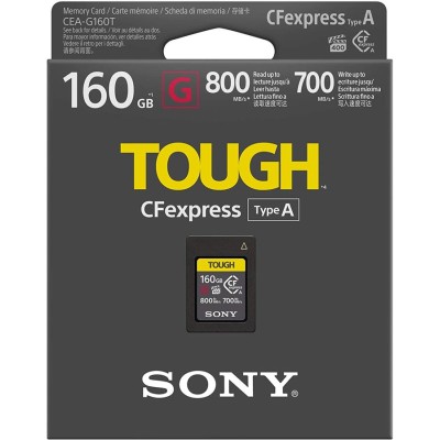 Карта пам'яті Sony CFexpress Type A 160GB R800/W700MB/s Tough (CEAG160T.SYM) Карта пам'яті Sony CFexpress Type A 160GB R800/W700MB/s Tough (CEAG160T.SYM)