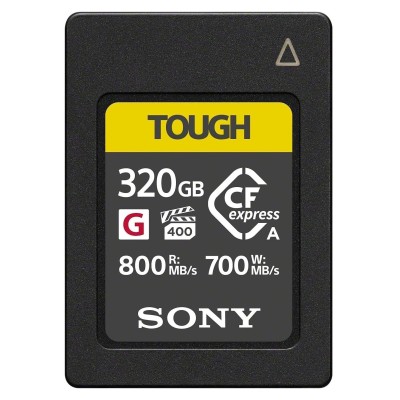 Карта пам'яті Sony CFexpress Type A 320GB R800/W700 Tough (CEAG320T.SYM) Карта пам'яті Sony CFexpress Type A 320GB R800/W700 Tough (CEAG320T.SYM)