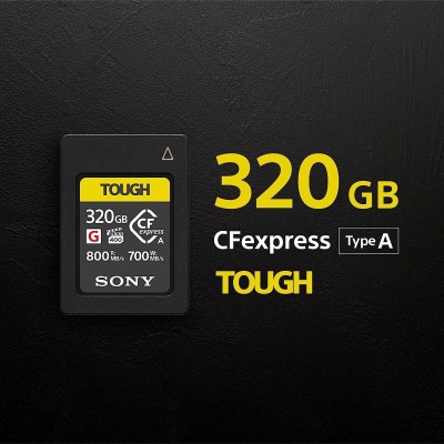 Карта пам'яті Sony CFexpress Type A 320GB R800/W700 Tough (CEAG320T.SYM) Карта пам'яті Sony CFexpress Type A 320GB R800/W700 Tough (CEAG320T.SYM)
