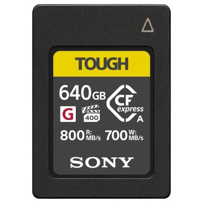 Карта пам'яті Sony CFexpress Type A 640GB R800/W700 Tough (CEAG640T.SYM) Карта пам'яті Sony CFexpress Type A 640GB R800/W700 Tough (CEAG640T.SYM)